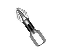 1 pieza de puntas antideslizantes 5 A para destornilladores de acero de aleación de alta resistencia para varias especificaciones de tornillos y proyectos de reparación de mano Soporte magnético de