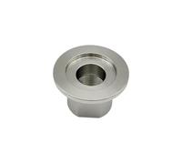 1 pieza de racor de tubería recto roscado hembra de acero inoxidable KF - Unión Tri Clamp for sistemas de vacío KF16, KF25, KF40 y KF50(3/8in*40)