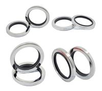 1 pieza de repuesto for compresor aire tornillo, sello aceite PTFE y manguito eje, 2 piezas por kit(Yne163ra)