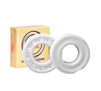 1 pieza de rodamientos de bolas de ranura profunda de cerámica 6200 6201 6202 6203 6204 6205 6206 2RS(6205-2RS 25x52x15mm)