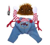 1 pieza de ropa mortal para perros, peluca de Halloween para mascotas, juego de rol divertido espeluznante, brand product_type