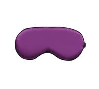 1 pieza de seda sintética antifaz para dormir, antifaz para dormir, máscara de ojos de un solo color, suave, transpirable, para viajes, vendaje de ojos, máscara de noche, antifaz para el alivio de la