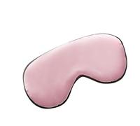 1 pieza de seda sintética antifaz para dormir, antifaz para dormir, máscara de ojos de un solo color, suave, transpirable, para viajes, vendaje de ojos, máscara de noche, antifaz para el alivio de la