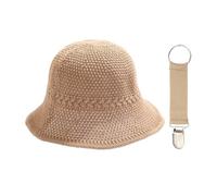 1 Pieza De Sombrero De Mujer Y 1 Clip De Sombrero, Sombrero De Sol, Sombrero De Playa, Sombrero De Sol Simple Y Versátil.