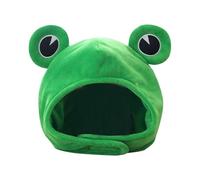 1 Pieza De Sombrero De Rana, Patrón De Animales Divertidos, Lindo Sombrero De Dibujos Animados, Accesorios De Rol.