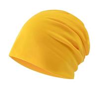 1 Pieza De Sombrero De Turbante Amarillo, Sombrero De Turbante Elástico, Sombrero De Turbante De Moda, Sombrero De Turbante Suave Y Cómodo, Sombrero Cálido.