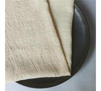 1 pieza de tela vintage 100% algodón por metro, 135 cm de ancho para costura, acolchado, ropa, servilletas, manteles, decoración de tela para coser (beige, 100 x 135 cm)