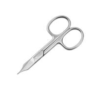 1 pieza de tijeras de acero inoxidable para cutículas de uñas, removedor especial de cejas, párpados, parche recortador, manicura, cortaúñas, herramientas para uñas, 04, h