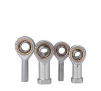 1 pieza de varilla de tracción de junta de ojo de pez de cilindro, cojinete de junta neumática, cabezal de bola universal centrípeto M5M6M8M10M12M16M20(M8 1.25SIL)