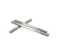1 pieza de varilla roscada de doble extremo M3 M4 M5 M6 M8 304 A2, pernos prisioneros sin cabeza de acero inoxidable, tornillo, varilla de dientes, barra roscada de doble cabeza(55mm,M5)