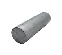 1 pieza de varilla zinc, barra redonda sólida, electrodo ánodo electrochapado 2 mm a 120(Length 200mm,16mm 1pc)