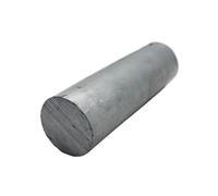 1 pieza de varilla zinc, barra redonda sólida, electrodo ánodo electrochapado 2 mm a 120(Length 300mm,25mm 1pc)