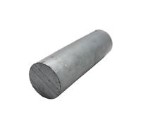 1 pieza de varilla zinc, barra redonda sólida, electrodo ánodo electrochapado 2 mm a 20(Length 100mm,8mm 1pc)