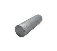 1 pieza de varilla zinc, barra redonda sólida, electrodo ánodo electrochapado 2 mm a 25(Length 500mm,6mm 1pc)