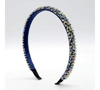 1 pieza diademas de moda Color con cuentas borde fino cristal diadema para Women-TS105-7