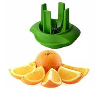 1 pieza divisor de cuña de limón y lima exprimidor de limón separador de frutas rebanador de lima cortador de naranja pelador de frutas multifunción (color aleatorio)