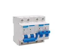 1 pieza Doble potencia interruptor de transferencia manual disyuntor enclavamiento AC 6A-125A 50/60HZ(2P plus,100A)