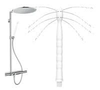 1 pieza Ducha anal de silicona para cabezal de ducha, enema con 8 orificios, limpiador Vaginal, enema para limpieza intestinal, herramientas de higiene íntima para hombres y mujeres