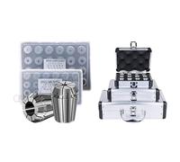 1 pieza ER Collet UP grado AA Set ER11 ER16 ER20 ER25 ER32 ER40 soporte de herramientas de alta precisión 0.008mm sujeción un mandril de recogida de resorte(ER32-(12pcs),UP 0.003MM)