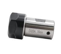 1 pieza ER20A 6 MM 8 MM 10 MM 11 MM 12 MM 14 MM 15 MM 16 MM 19 MM ER20 Portabrocas de pinza de torno Herramientas Varilla de extensión de husillo for máquina CNC(ER20A-12MM)