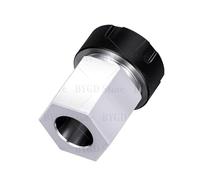 1 pieza ER25 ER32 ER40UM Portabrocas hexagonal cuadrado ER con asiento de mandril y resorte hexagonal ER, soporte for portaherramientas, pinza for herramienta(Hexagon,ER40UM)