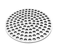 1 pieza, filtro de acero inoxidable para espresso de 51/53,3/58,5 mm, rejilla reutilizable para posos de café, accesorios para baristas con portafiltro