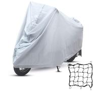 1 Pieza Funda para Bicicleta, Funda para Bicicleta Exterior, Funda Impermeable para Bicicleta para Bicicleta Mountain Bike, Moto, Coche eléctrico, contra Lluvia, UV, con Red Elastica