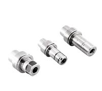 1 pieza HSK25E HSK32E HSK40E HSKE Shank ER16 ER25 ER32 SK10 SK16 CNC Centro de mecanizado Rectificado Mandril Vástago Husillo Soporte(HSK32E-ER16-45L)