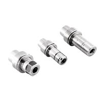 1 pieza HSK25E HSK32E HSK40E HSKE Shank ER16 ER25 ER32 SK10 SK16 CNC Centro de mecanizado Rectificado Mandril Vástago Husillo Soporte(HSK25E-SK10-45L)