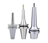 1 pieza HSK63A HSK40E HSK50E BT30 BT40 Mango de herramienta de extracción DC6 DC8 DC12 Portabrocas de centro de mecanizado Torno G2.5 30000 RPM Herramientas de fresado(BT40-DC6-150L)