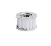1 pieza HTD 5M 12T/15T/16T/18 dientes polea tensora orificio 3-15 mm ajuste ancho de correa 15/20/25 mm 5M guía de cojinete rueda síncrona 16 mm(Bore 9mm With teeth,15 Teeth)
