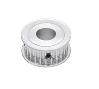 1 pieza HTD 5M 30 dientes polea de sincronización Synchronus diámetro de la rueda 5mm-28mm polea loca de aluminio 5M-30T 16mm de ancho for correa de distribución HTD5M(17mm)