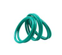 1 pieza Juntas tóricas de caucho fluorado, anillos de sellado redondos, Diámetro exterior 129.6mm Diámetro interior 126mm Diámetro del alambre 1.8mm, Verde, 1.8x126x129.6mm