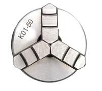 1 pieza K01-50/63/80/100 Portabrocas de torno de madera de desplazamiento Manual autocentrante de 3 mandíbulas-alta precisión y duradero(K01-50)