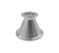 1 pieza KF10 KF16 a KF25, KF40 a KF50 Reductor de vacío de triple abrazadera SUS304 Acero inoxidable Sanitario(KF16 to KF40)