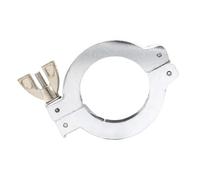 1 pieza KF10 KF16 KF25 KF40 KF50 NW Brida de aluminio Abrazadera rápida con soporte 304 FKM O-Ring (abrazadera de aluminio, KF16)