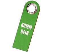 1 Pieza La Habitación No Molestar Los Letreros,Colgador De Puerta De Doble Cara No Molestar Señal En Sesión Cartel De Carteles Puerta Hotel Hacer Oficina Limpio Puerta Principal Rojo y Verde-Fieltro