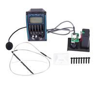 1 Pieza Lc Pick Up de Guitarra con Micrófono Preamp Piezo Accesorio Profesional para Instrumentos Musicales Compatible con Diversos Modelos Instalación y Control de Volumen