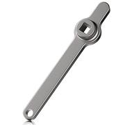 1 Pieza Llave de Ventilación de Calefacción, Calefacción central Accesorios, Llave de Acero Inoxidable, llave de Ventilación de Radiador de Mango Largo para Válvula de Calefacción de Radiador