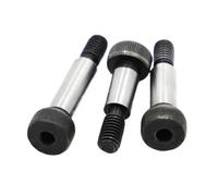 1 pieza M10 diámetro = 12mm negro grado 12,9 acero hexagonal tapa cabeza hombro rodamiento de rodillos tornillo(60mm)