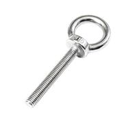 1 pieza M14 M16 M20 cáncamo alargado de acero inoxidable 304, cáncamo redondo de elevación, anillo de gancho, tornillo de longitud más larga, tamaño grande para Industrial, Residencial(Size M16X120mm)