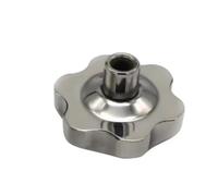 1 pieza M6 M8 M10 M12 de acero inoxidable 304 con rosca hembra, manijas de perilla de estrella, tuercas de sujeción en forma de estrella, perillas, volante de ciruela(M12 head 42mm)