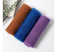 1 pieza Malla exfoliante africana, esponja de red exfoliante, tira larga, suavizante de piel, red africana, malla larga, suave, para depurador de espalda