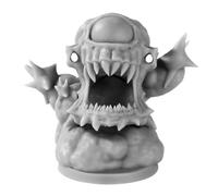 1 Pieza Miniatura 3D del Tirano del Monstruo de la Muerte DND, Modelo Impreso en ABS, Accesorio para Juegos de rol, Figura para Juegos de Mesa D&D, Pintable a Mano, Estatua de 4x3.4 cm, Decoración