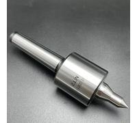 1 pieza MT1 MT2 MT3 MT4 Torno de acero Herramienta cónica de centro vivo Triple Rodamiento CNC Fresadora giratoria de centro cónico Machi(Black,MT2)