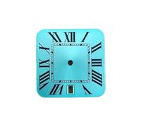 1 Pieza NH35 Dial NH36 Dial Cuadrado Ajuste NH35 Movimiento Reloj(6-Dial)