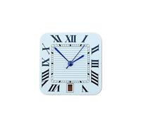 1 Pieza NH35 Dial NH36 Dial Cuadrado Reloj Compatible con Movimiento NH35 Accesorios de Reloj(3-Dial Hands)