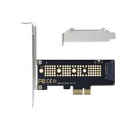 1 Pieza NVMe PCIe M.2 NGFF SSD una X1 Tarjeta Adaptadora con Soporte