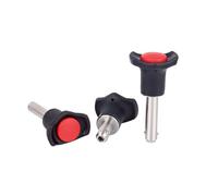 1 pieza Pasador de bloqueo de cabeza de bola de 10mm de diámetro, longitud de sujeción de 50mm, pasador de liberación rápida de acero inoxidable para vehículos recreativos