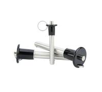 1 pieza Pasador de bloqueo de cabeza de bola de 20mm de diámetro, longitud de sujeción de 80mm, pasador de liberación rápida autoblocante de acero inoxidable para matriz de línea de Audio